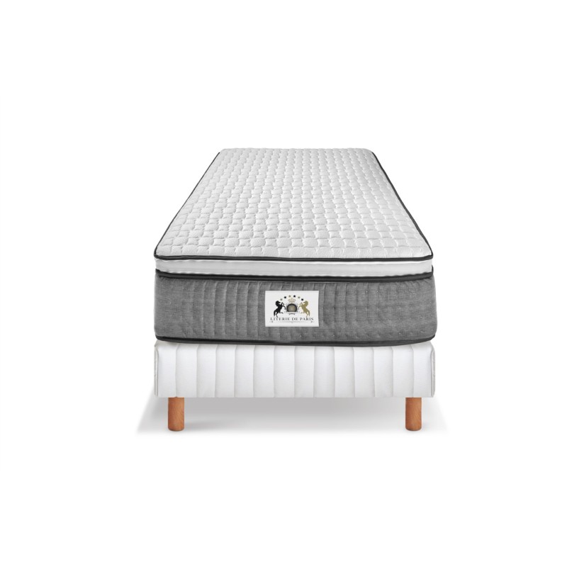 Ensemble EXCELLENCE Luxe - Matelas 1 Place + 1 Sommier