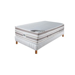 ENSEMBLE LE PALACE - Matelas 1 Place + 1 Sommier