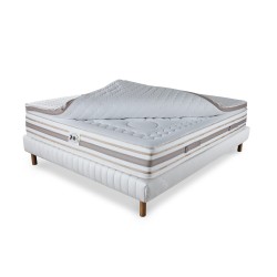 ENSEMBLE LE PALACE - Matelas 1 Place + 1 Sommier