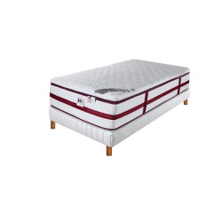 ENSEMBLE LE SOUVERAIN - Matelas 1 Place + Sommier